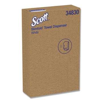 Scott® Control Slimfold Towel Dispenser, 9.88 X 2.88 X 13.75, White freeshipping - TVN Wholesale